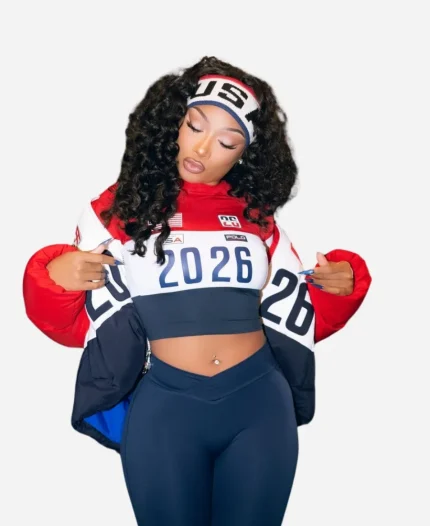Olympics 2026 Megan Thee Team USA Jacket