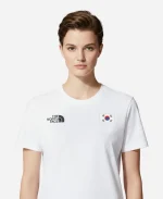 Olympics 2026 North Face X Team Korea Reston Olympics 2026 North Face X Team Korea Reston T-Shirt - White