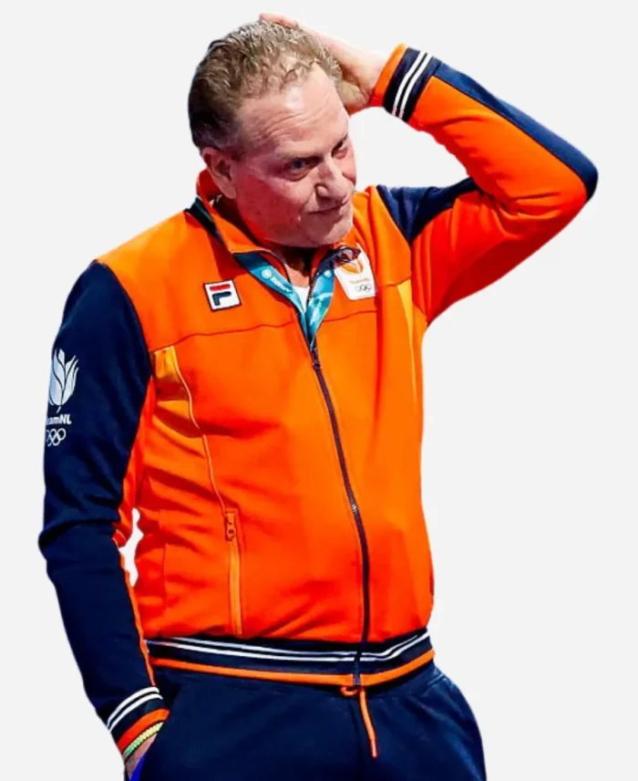 Rintje Ritsma Olympics 2026 Team Netherland Varsity Jacket