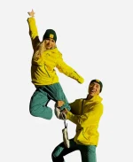Olympics 2026 Team Australia Closing Ceremony Yellow Jacket