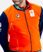 Olympics 2026 Team Netherland Rintje Ritsma Varsity Jacket