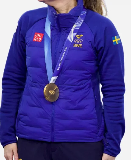Olympics 2026 Team Sweden Curling Jacket