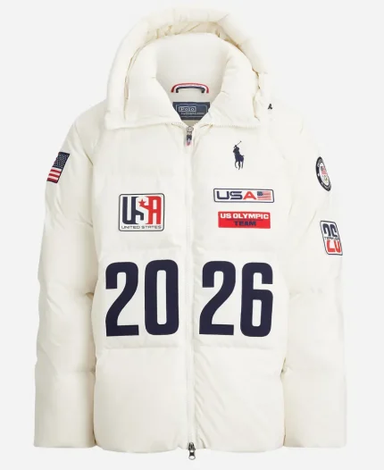 Olympics Hilary Knight Closing Ceremony Team USA 2026 Flagbearer Jacket