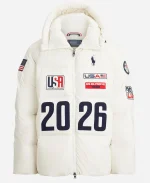 Olympics Hilary Knight Closing Ceremony Team USA 2026 Flagbearer Jacket