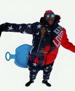 Olympics Snoop Dogg Snow Sliding Tracksuit