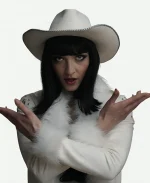 One Piece 2026 Miss All Sunday White Fur Leather Coat