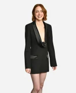 Oscars Award 2026 Nominees Luncheon Emma Stone Black Blazer