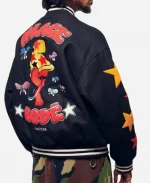 Palace x Mark Bode Cheech Wizard Varsity Jacket