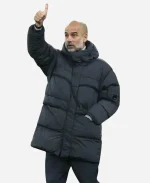 Pep Guardiola Manchester City Vs Fulham Puffer Jacket