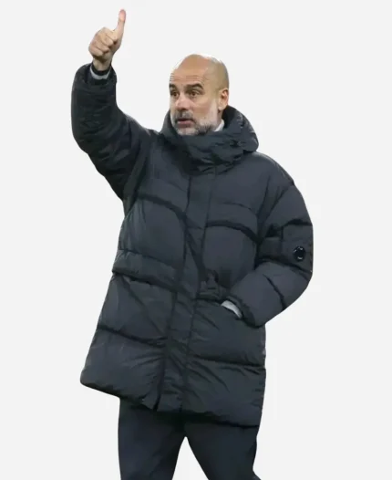 Pep Guardiola Manchester City Vs Fulham Puffer Jacket