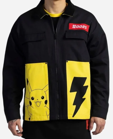 Pokémon x Jimmy Paul Difuzed Pikachu Workwear Jacket
