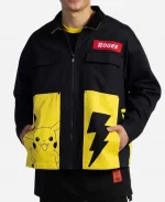 Pokémon × Jimmy Paul 2026 Difuzed Pikachu Workwear Black & Yellow Jacket