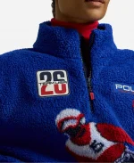 Polo Ralph Lauren Team USA Pile Fleece Half Zip Jacket