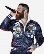 Post Malone Chiefs vs Dallas Cowboys Bomber Jacket