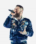 Post Malone Kansas City Chiefs vs Dallas Cowboys Jacket - Blue