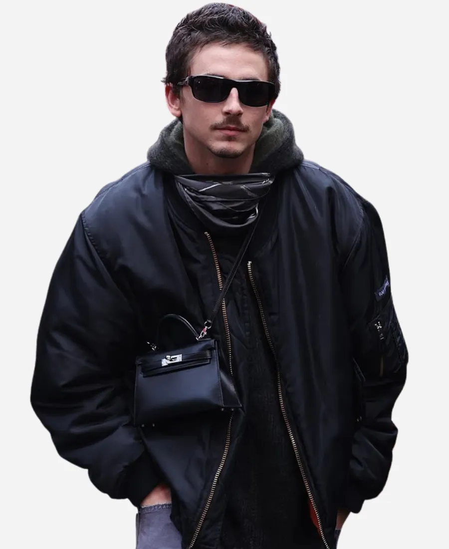 Prince Charles Cinema Timothee Chalamet Black Jacket Prince Charles Cinema Timothee Chalamet Black Jacket