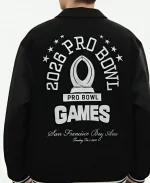 Pro Bowl Games 2026 Black Bomber Jacket