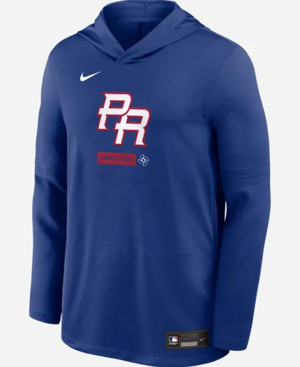 Puerto Rico 2026 World Baseball Classic Long Sleeve Hoodie T-Shirt