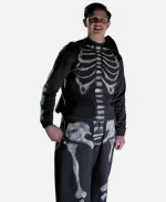 Pugsley Addams Black Printed Shirt