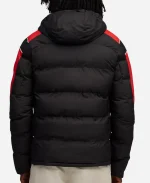 Puma x Scuderia Ferrari MT7 Black Hooded Puffer Jacket