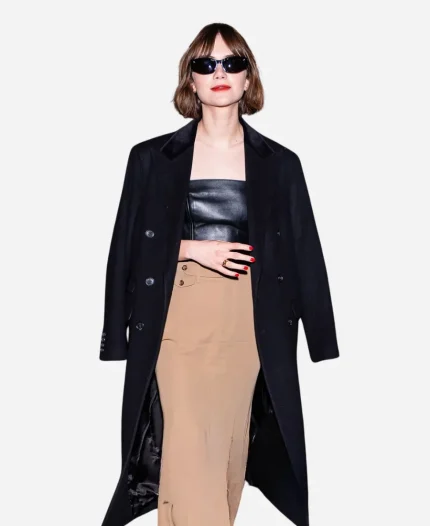 Ralph Lauren Fashion Show Emilia Jones Coat