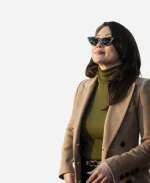 Reenie Greene Tracker Brown Coat Fiona Rene Trench Coat