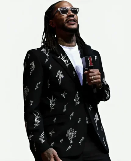 Retirement Ceremony Derrick Rose Blazer