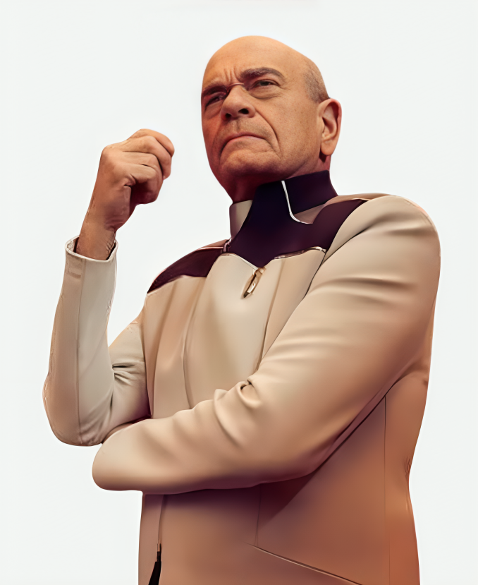 Robert Picardo Star Trek Starfleet Academy Jacket Robert Picardo Star Trek Starfleet Academy Jacket