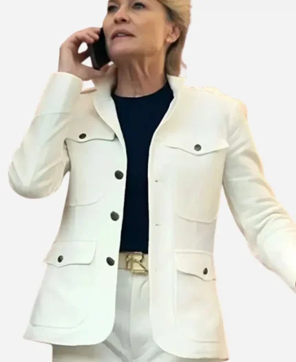 Robin Wright The Girlfriend White Jacket