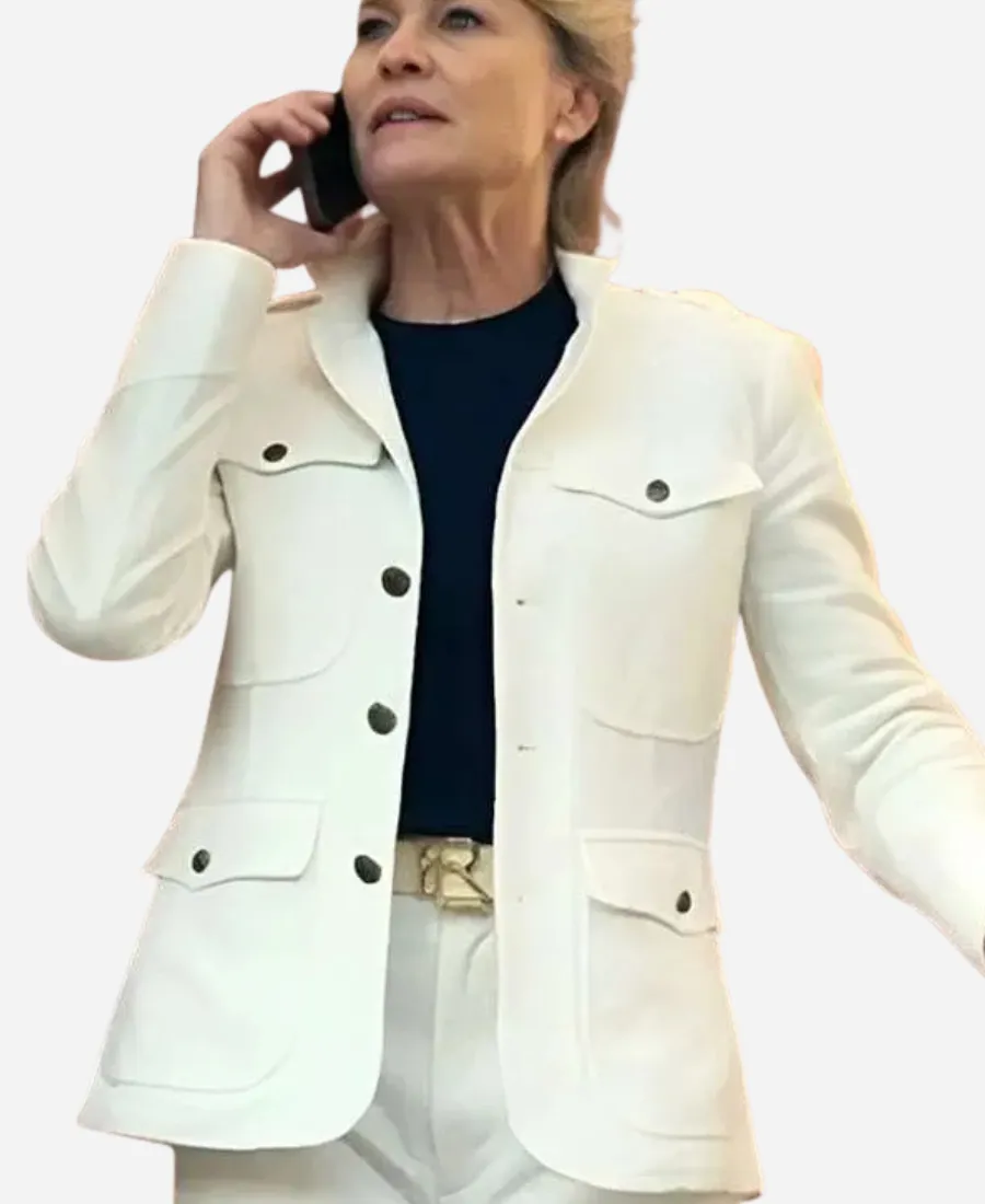 Robin Wright The Girlfriend White Jacket Robin Wright The Girlfriend White Jacket
