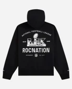 Roc Nation x Planes NFL Super Bowl LX Black Hoodie