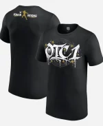 Roman Reigns OTC1 Gold Black T-Shirt