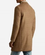 Ryan Eggold My Secret Santa Wool Coat - Brown