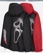 SS26 Supreme Gore Tex Ghostface Shell Jacket - Black And Red