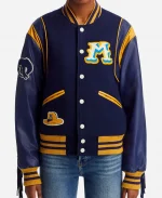 Samira Fisher The Burbs S01 Fringe Varsity Jacket