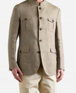 Samuel L. Jackson Argylle Coat Alfie Beige Coat