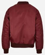 Sang-yi Red Bomber Jacket