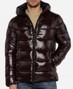 Save The Duck Maxime Hooded Jacket - Brown