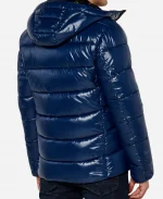 Save The Duck Maxime Hooded Puffer Jacket - Blue