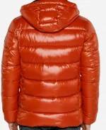 Save The Duck Maxime Hooded Puffer Jacket - Orange