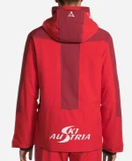 Schöffel Lubrizen Team Austrian Ski Red Hooded Jacket