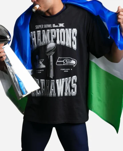 Seahawks Super Bowl LX T-Shirt