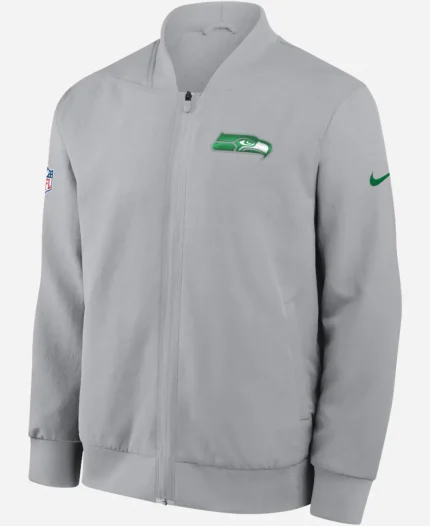 Seattle Seahawks 2026 Rivalries Grey Bomber Jacket