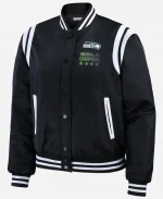 Seattle Seahawks Super Bowl LX Champions Black Bomber Jacket