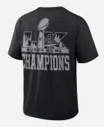 Seattle Seahawks Super Bowl LX Champions Black T-Shirt