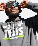 Seattle Seahawks Super Bowl LX Champions Grey Parade Hoodie