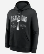 Seattle Seahawks Super Bowl LX Champions Locker Room Trophy Nike Collection Fleece Hoodie