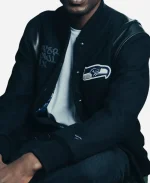 Seattle Seahawks Super Bowl LX Champions Parade Jacket In Black