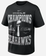Seattle Seahawks Super Bowl LX Champions T-Shirt