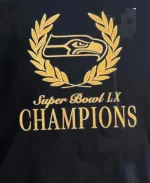 Seattle Seahawks Super Bowl LX Champions USA 250 Black T-Shirt
